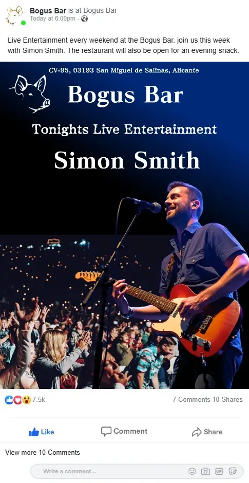 Live Entertainment