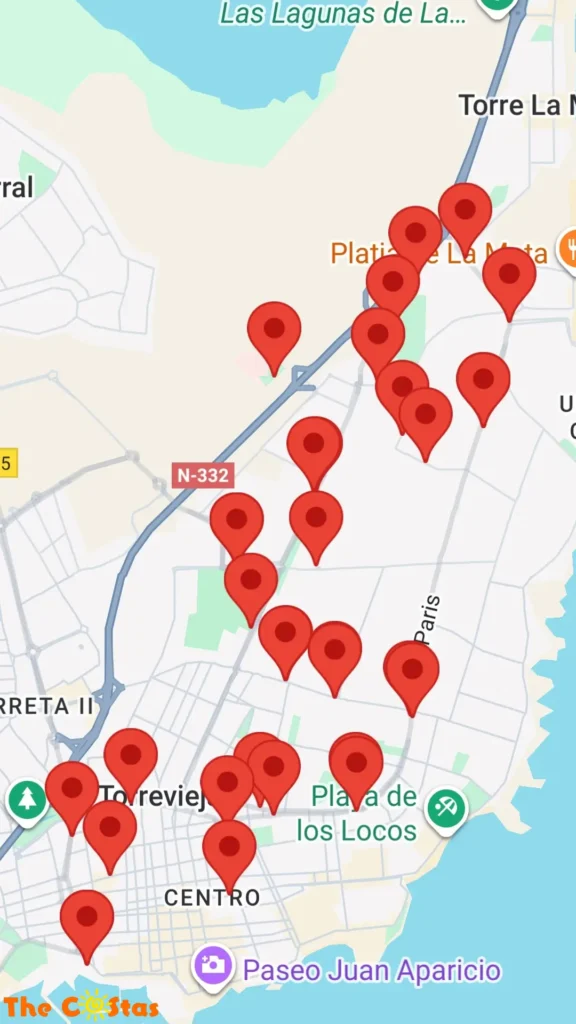 Bus Route C Torrevieja - La Loma