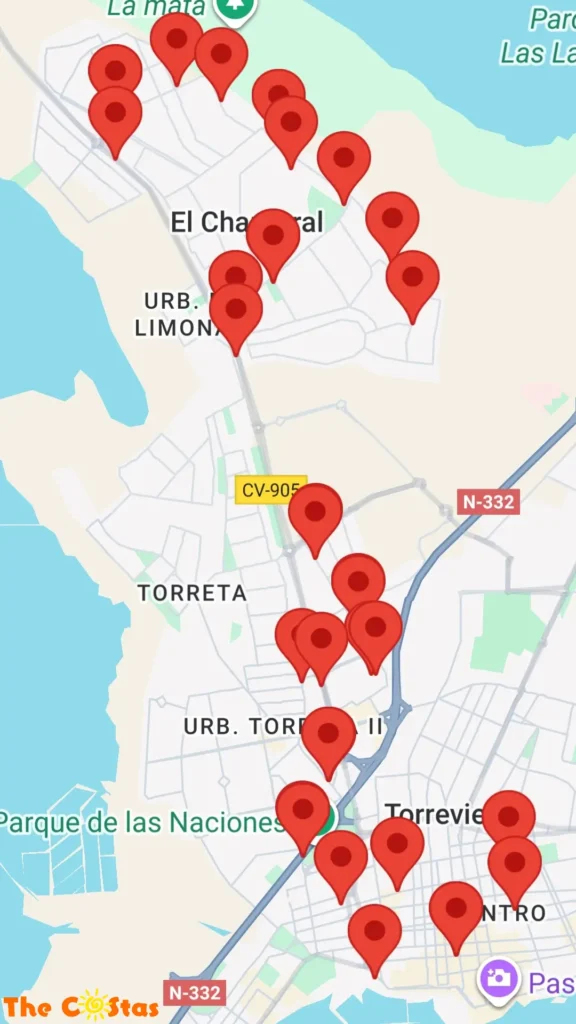 Bus Route G Torrevieja - San Luis