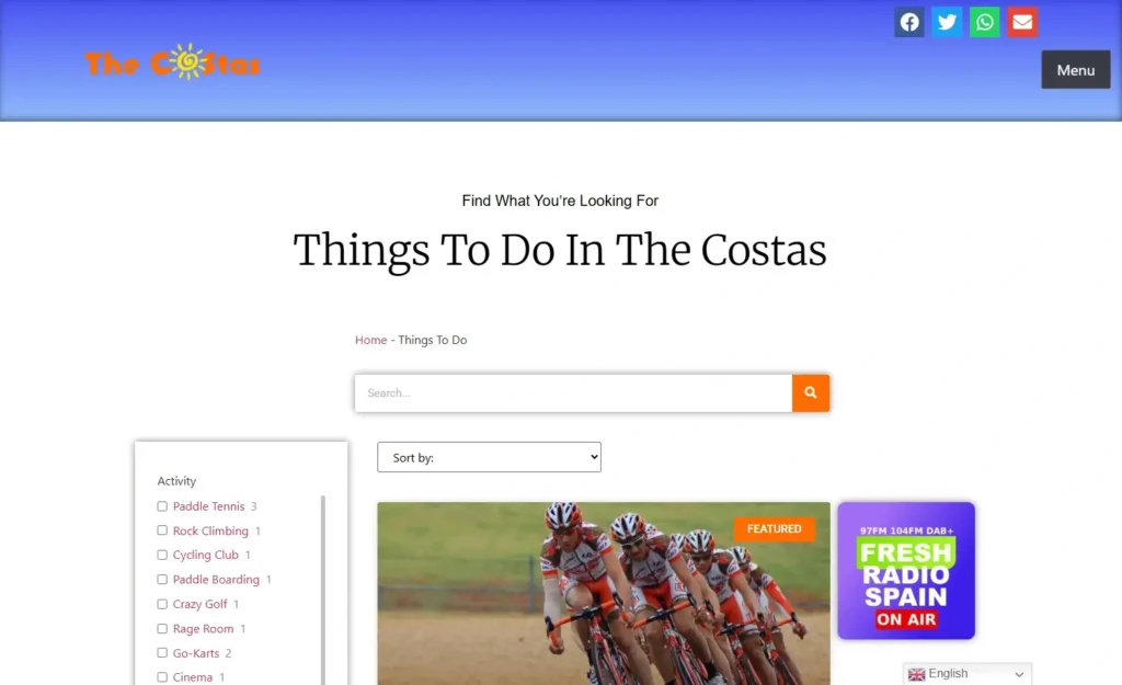 Things To Do In TheCostas