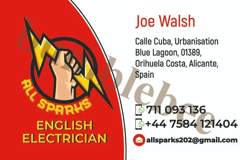 All Sparks Electrician orihuela costa