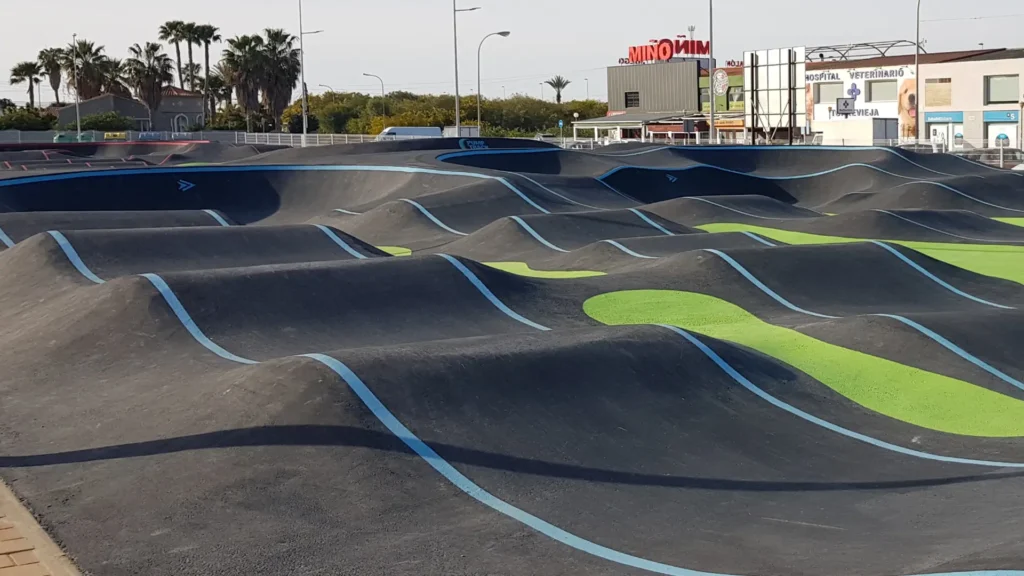La Siesta Park Park BMX Pump Track Thecostas.es, BMX Pump Track, Pump Track, 5 Fun Things To Do With Kids In Torrevieja