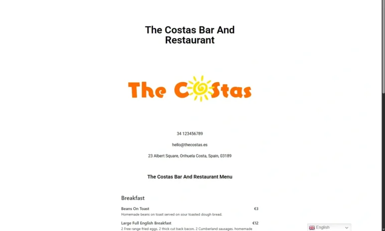 What Your Menu Could Look Like