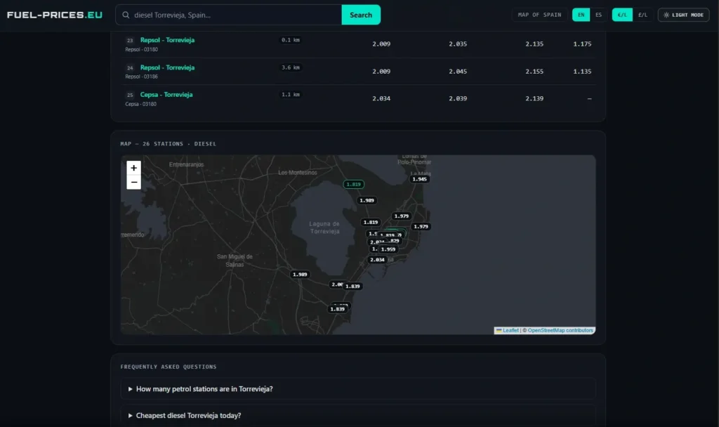 Check Fuel Prices