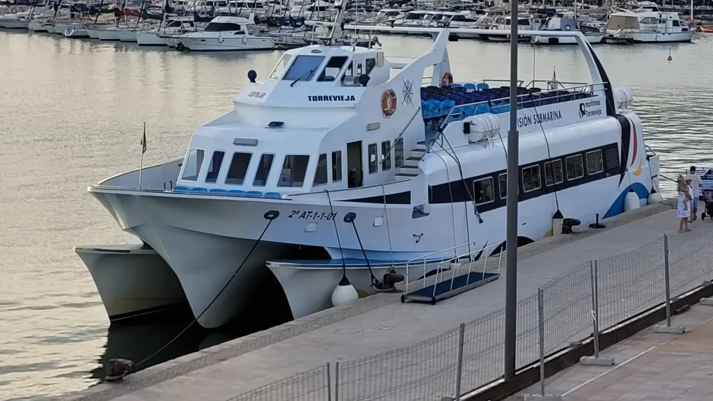 Paseo Del Mar Torrevieja Tabarca Island Boat